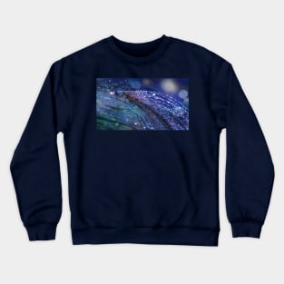 Waterdrops in purple Crewneck Sweatshirt